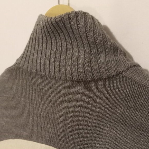 EMPORIO ARMANI - Full zip tri-color cardigan - Sz M-L - Picture 9 of 16